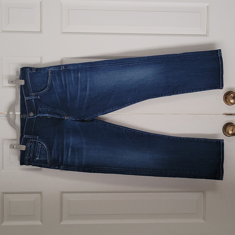Citizens of Humanity womens cropped button fly jeans sz 31